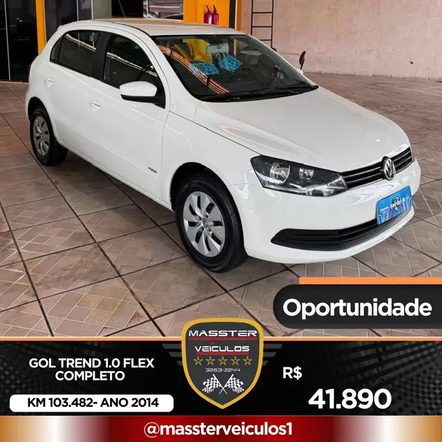 Carro Volkswagen Gol 2014 City (Trend) 1.0 Mi Total Flex