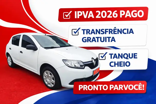 Carro Renault Sandero 2017 Authentique Hi-Power 1.0 16V (Flex)