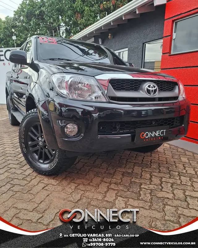 Carro Toyota Hilux Cabine Dupla 2009 Hilux SR 4X2 2.7 16V (cab. dupla)