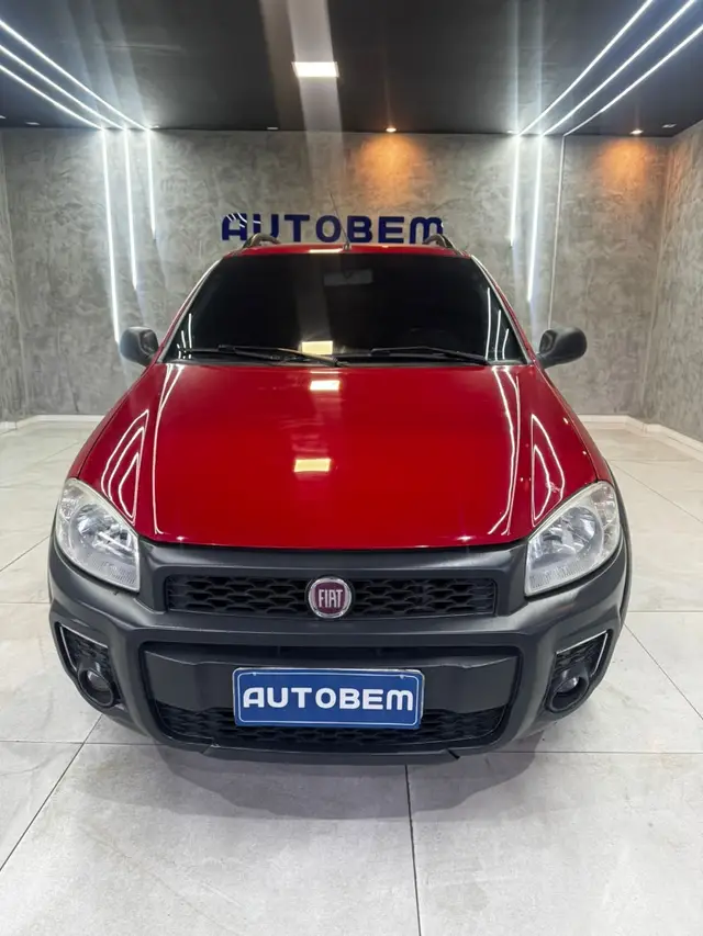 Carro Fiat Strada 2015 Working 1.4 (Flex) (Cabine Dupla)
