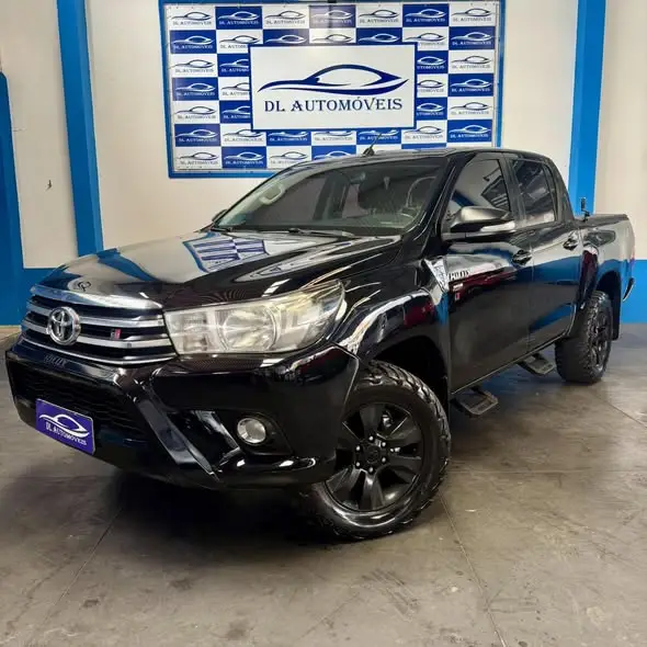 Carro Toyota Hilux Cabine Dupla 2017 Hilux 2.7 SRV CD 4x4 (Flex) (Aut)
