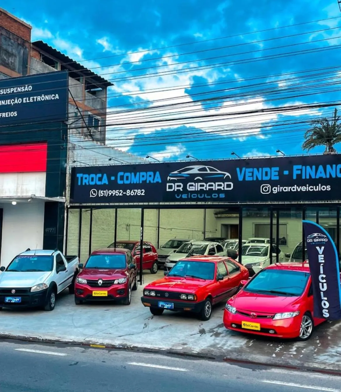 Fachada da loja Dr Girard Veiculos Ltda - Canoas - RS
