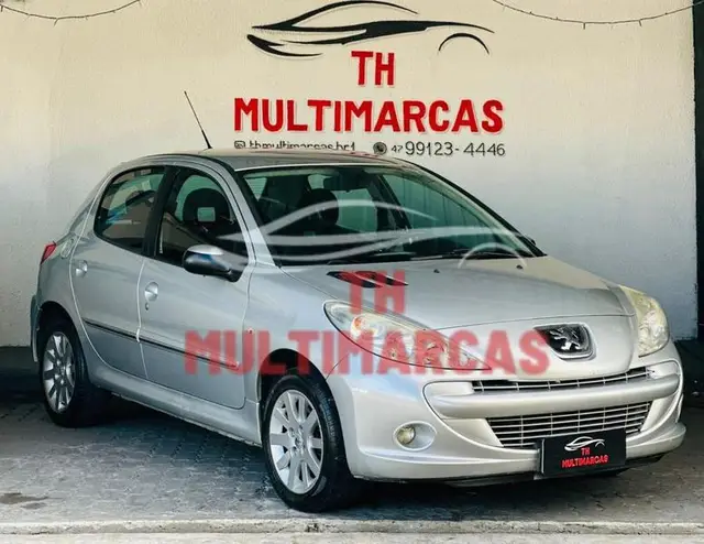 Carro Peugeot 207 2012 Hatch Quicksilver 1.6 (flex)