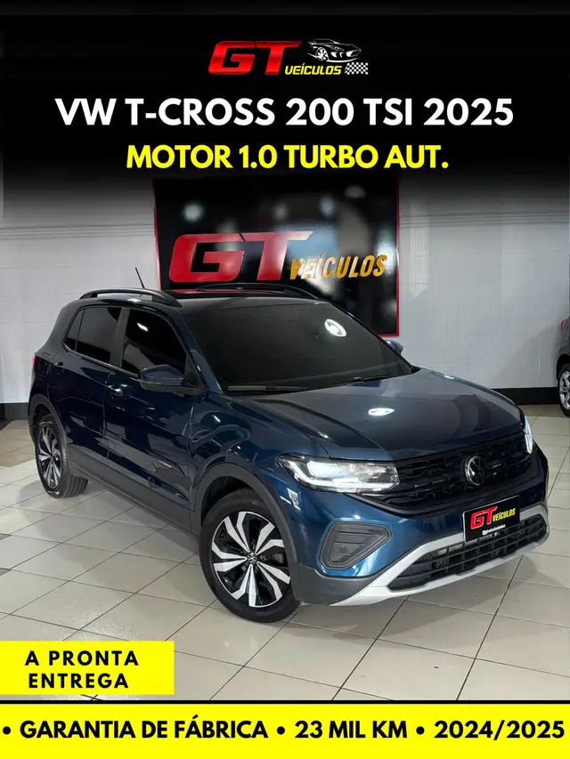 Carro Volkswagen T-Cross 2025 1.0 200 TSI 12V (Aut) (Flex)