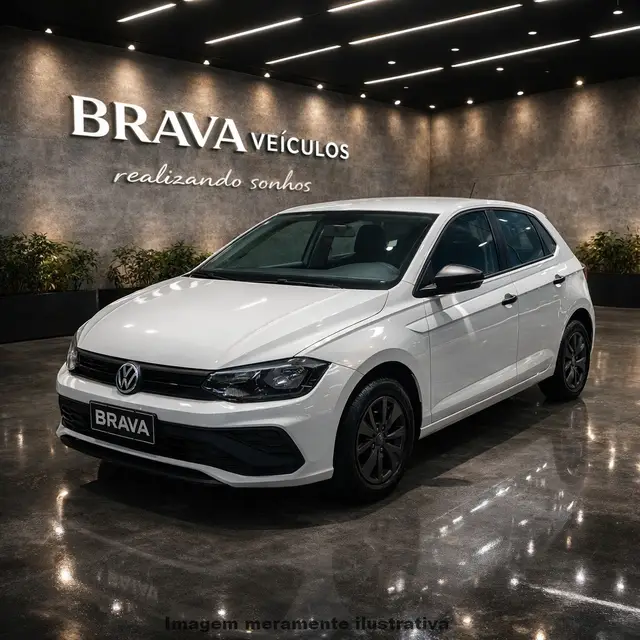 Carro Volkswagen Polo 2024 Track 1.0 Flex 12V 5p