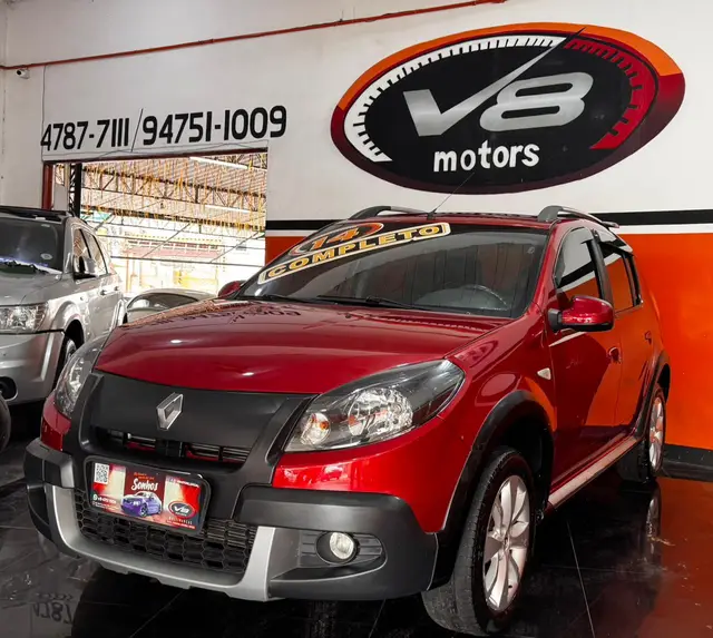 Carro Renault Sandero Stepway 2014 1.6 16V Hi-Flex (aut)