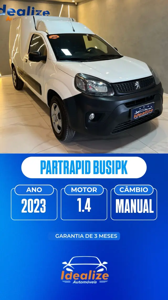 Carro Peugeot Partner Rapid 2023 Business Pack