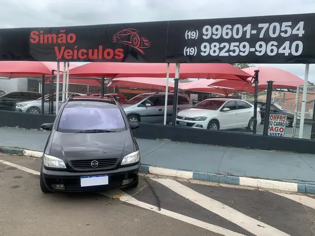 Carro Chevrolet Zafira 2003 CD 2.0 8V