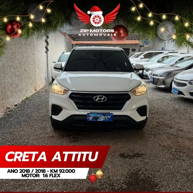 Carro Hyundai Creta 2018 Attitude 1.6 (Flex)