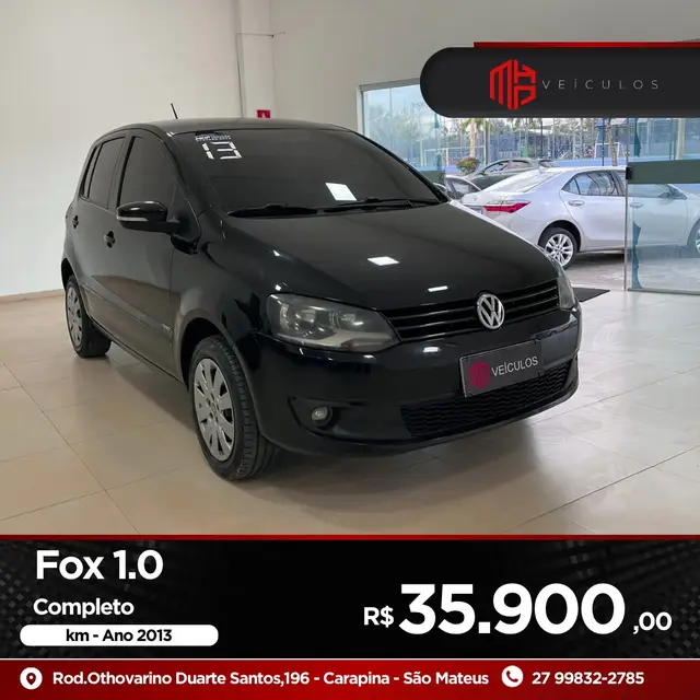 Carro Volkswagen Fox 2013 1.0 TEC (Flex) 4p