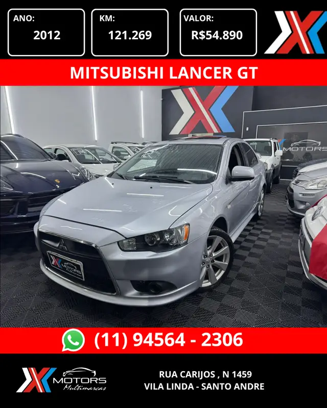 Carro Mitsubishi Lancer 2012 2.0 16V