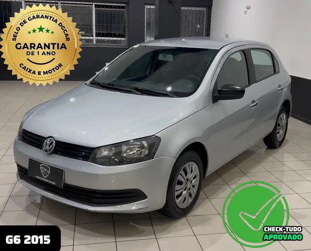 Carro Volkswagen Gol 2015 1.0 MPI Trendline 12V 5p (Flex)
