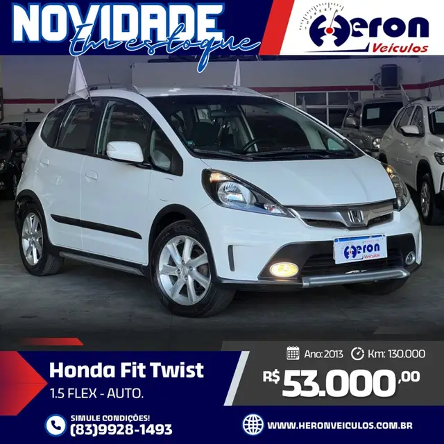 Carro Honda Fit 2013 Twist 1.5 16v (Flex) (Aut)