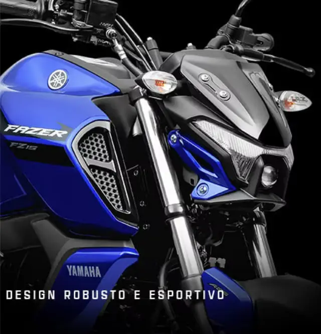 Moto Yamaha Fazer FZ15 2026 Connected