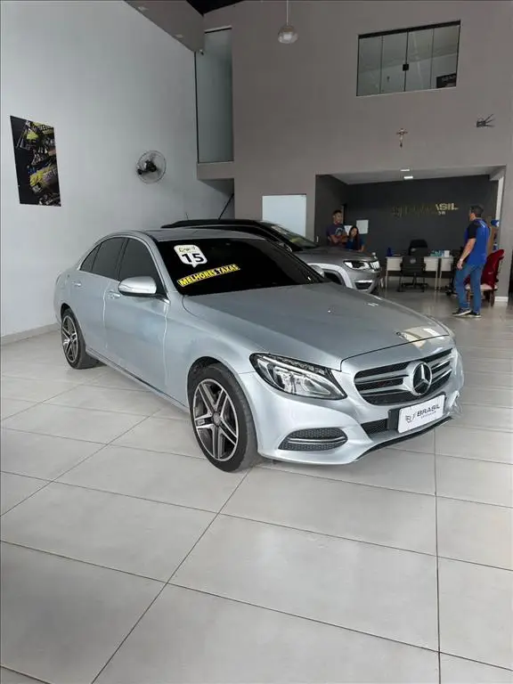 Carro Mercedes-Benz Classe C 2015 C 180 1.6 CGI