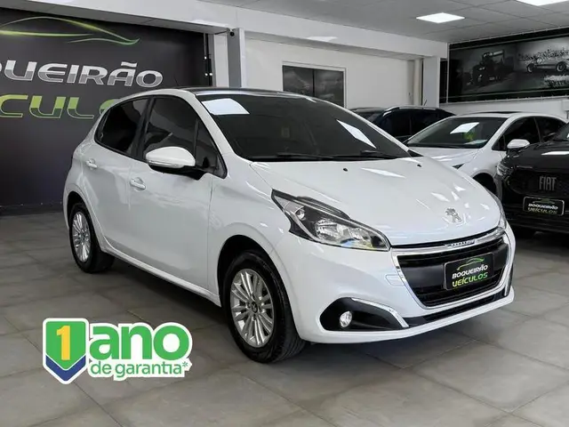 Carro Peugeot 208 2018 Allure 1.2 12V (Flex)