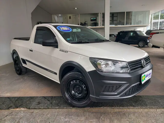 Carro Volkswagen Saveiro 2021 Robust 1.6 MSI CS (Flex)