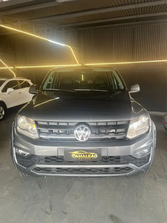 Carro Volkswagen Amarok 2017 2.0 CD 4x4 TDi Trendline (Aut)