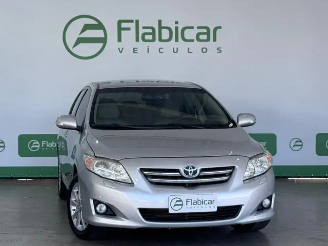 Carro Toyota Corolla 2009 Sedan SEG 1.8 16V (flex) (aut)