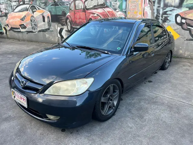 Carro Honda Civic 2006 Sedan LX 1.7 16V