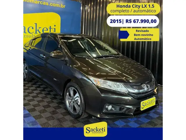 Carro Honda City 2015 LX 1.5 CVT (Flex)