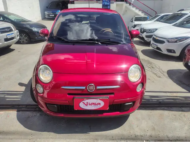 Carro Fiat 500 2013 Cult 1.4 8V