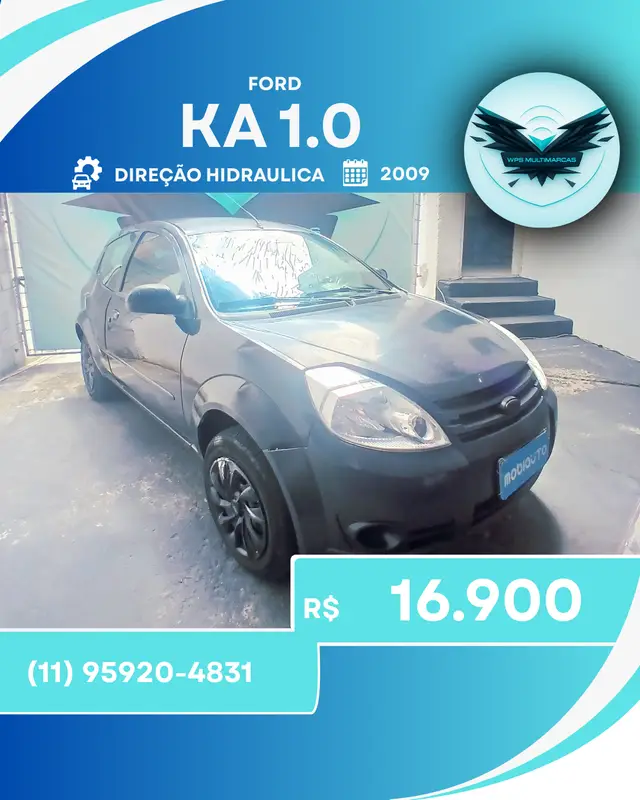 Carro Ford Ka 2009 Ka Class 1.0 (Flex)