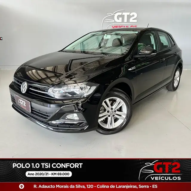 Carro Volkswagen Polo 2021 1.0 200 TSI Comfortline (Aut) (Flex)