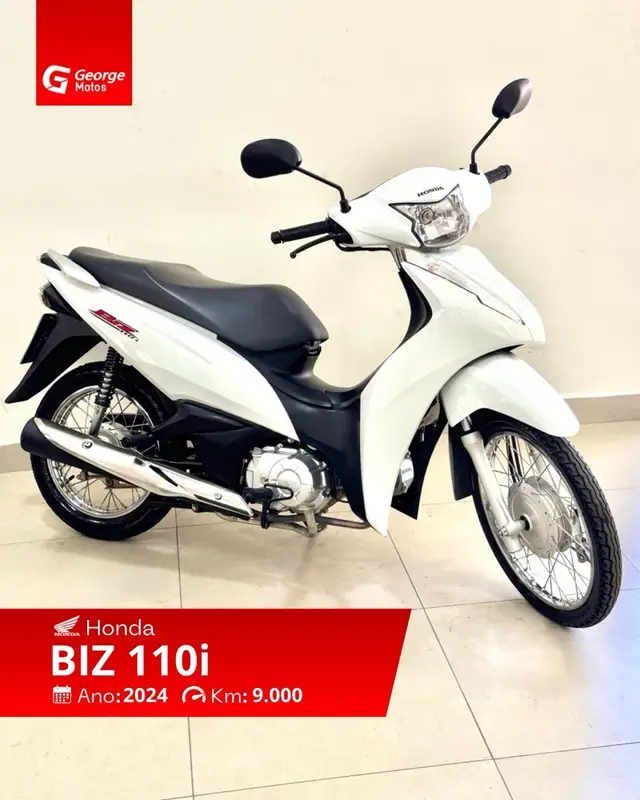 Moto Honda Biz 110i 2024 CBS
