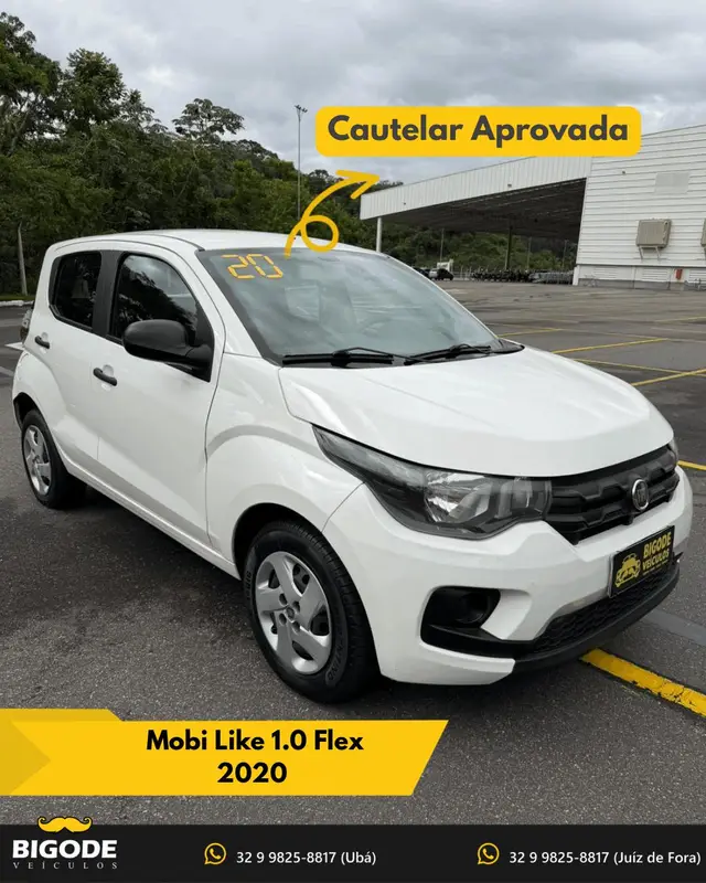 Carro Fiat Mobi 2020 Like 1.0 (Flex)