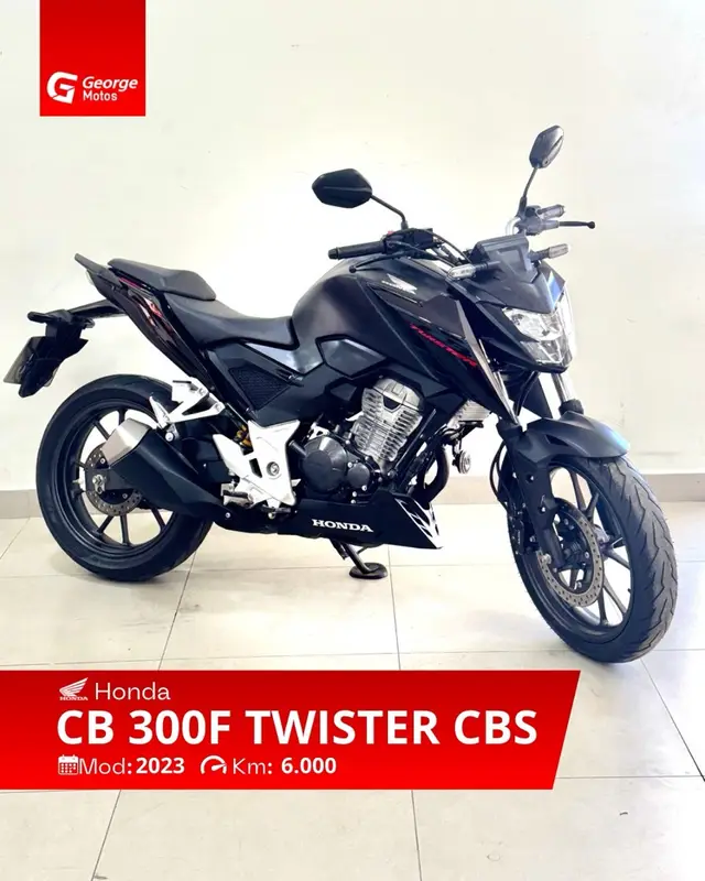 Moto Honda CB 300F Twister 2023 Standard
