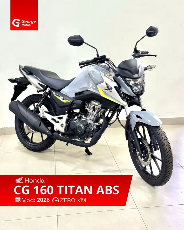 Moto Honda CG 160 2026 Titan