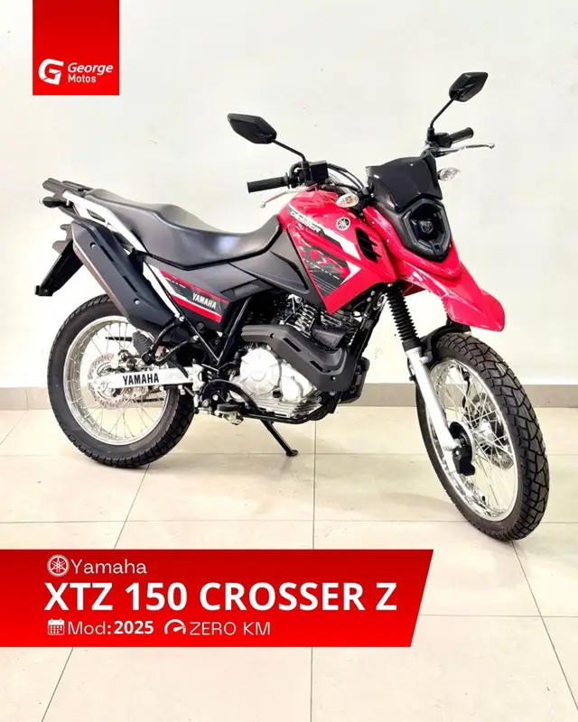 Moto Yamaha XTZ 150 Crosser 2025 Z