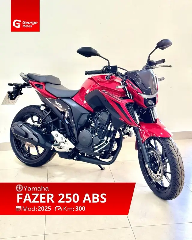 Moto Yamaha Fazer FZ25 2025 Connected
