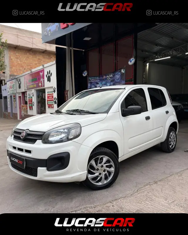 Carro Fiat Uno 2021 Attractive 1.0