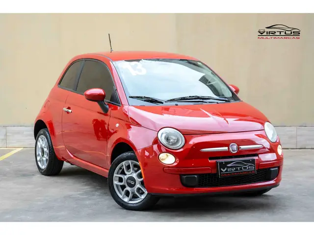 Carro Fiat 500 2013 Cult 1.4 8V