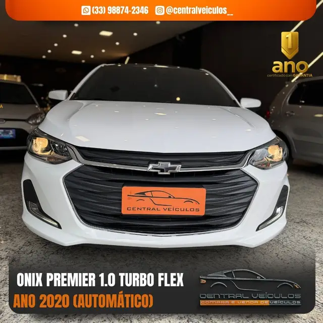 Carro Chevrolet Onix 2020 1.0 (Flex)