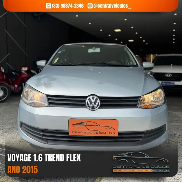 Carro Volkswagen Voyage 2015 1.6 VHT City (Flex)