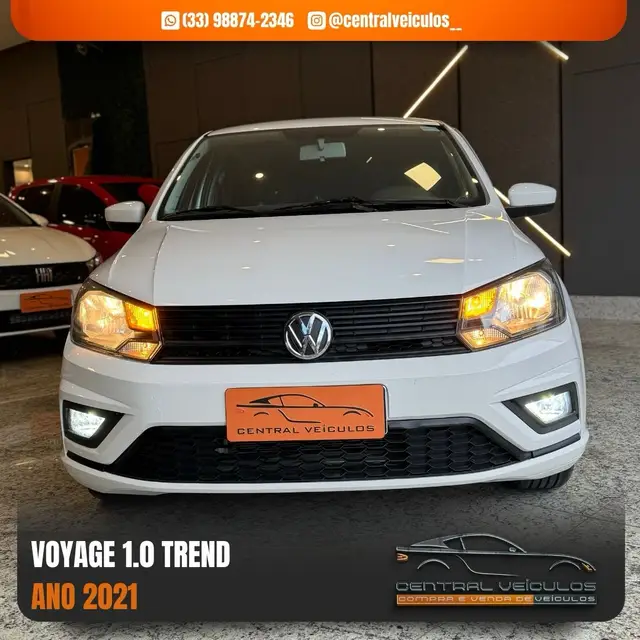 Carro Volkswagen Voyage 2021 1.0 MPI (Flex)