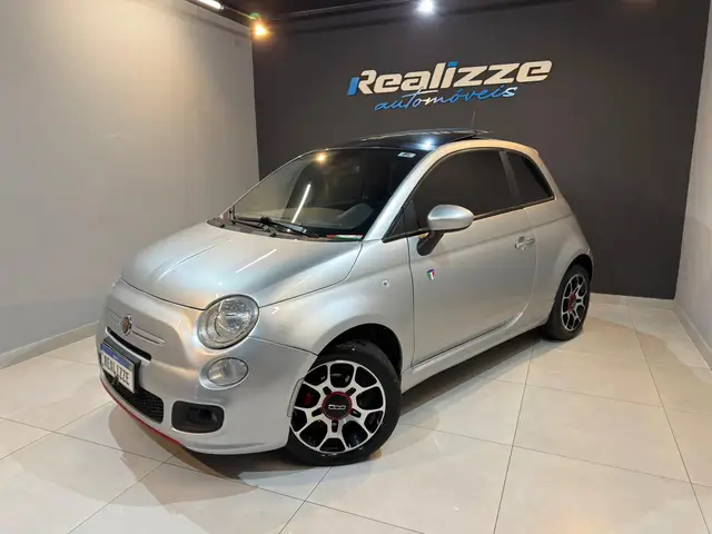 Carro Fiat 500 2012 500 Coupe Gucci/Flex 1.4 Aut.