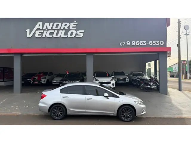 Carro Honda Civic 2013 New  LXS 1.8 16V i-VTEC (Aut) (Flex)