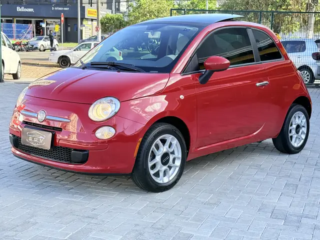 Carro Fiat 500 2012 500 Coupe Gucci/Flex 1.4 Aut.