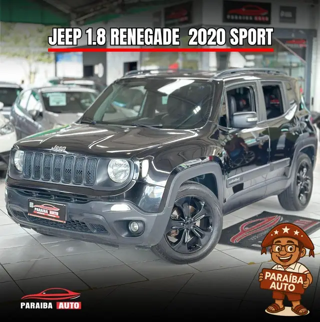 Carro Jeep Renegade 2020 Sport 1.8 4x2 (Aut) (Flex)
