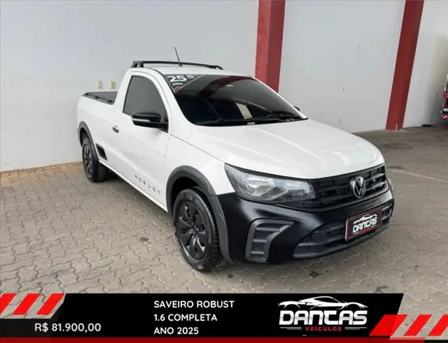 Carro Volkswagen Saveiro 2025 Robust Total Flex 16V