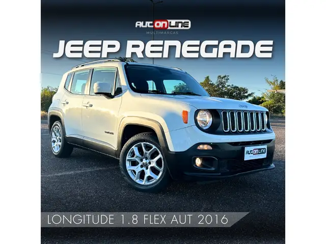 Carro Jeep Renegade 2016 Longitude 1.8 4x2 (Aut) (Flex)