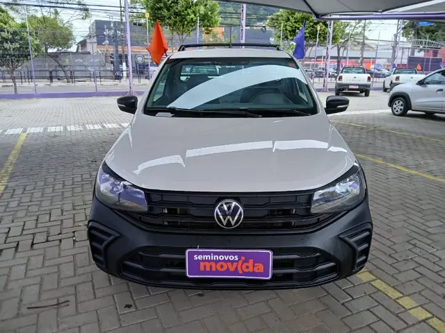 Carro Volkswagen Saveiro 2025 Robust Total Flex 16V