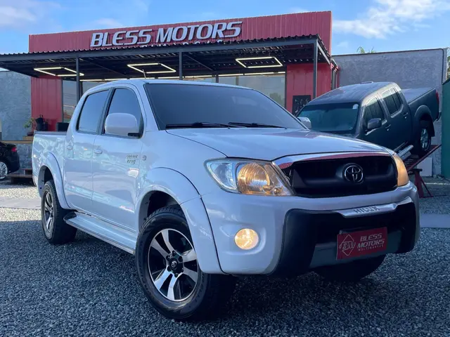 Carro Toyota Hilux Cabine Dupla 2010 Hilux 2.7 SR CD 4x2 (Flex) (Aut)
