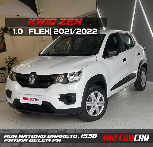 Carro Renault Kwid 2022 Zen 1.0 12v SCe (Flex)
