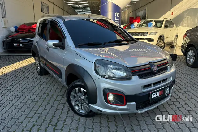 Carro Fiat Uno 2017 Way 1.3 Firefly (Flex)