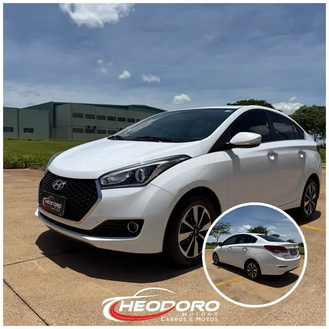 Carro Hyundai HB20S 2019 1.6 Premium (Aut) (Flex)